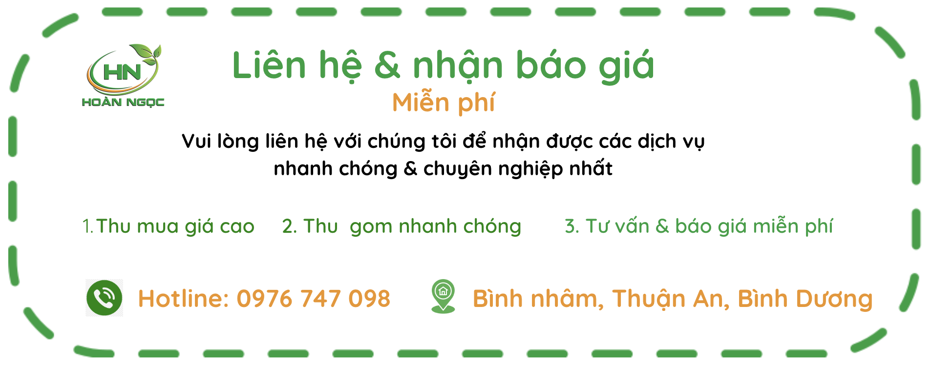 Dich vụ thu mua phe lieu